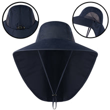 Stay Protected in the Sun with this Fishing Sun Hat - UV Protection, Neck Cover, Wide Brim, and More!