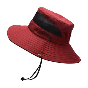 UV Protection Bucket Hat for Men and Women - Wide Brim Boonie Hat for Fishing, Hiking, and Outdoor Activities