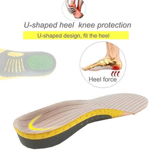 Orthopedic Insoles With Arch Support And Shock-Absorbing Heel For Flat Feet, Pronation, And Plantar Fasciitis Relief