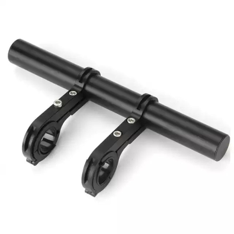 20cm Bike Handlebar Extender with Aluminum Alloy Mount for Flashlight - Enhance Visibility and Convenience on Your Rides