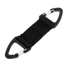 Tactical Nylon Webbing Backpack Carabiner - Perfect for Outdoor Adventures!