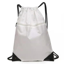 Waterproof Drawstring Gym Bag for Cycling and Fitness - Durable and Spacious Sports Backpack