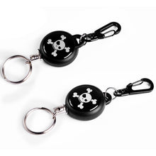 1pc Heavy Duty Retractable Keychain, Key Chain Ring