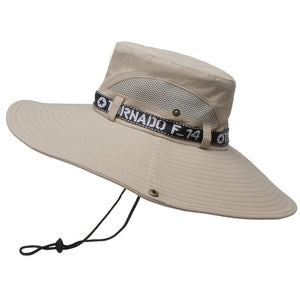 Breathable Waterproof Sunshade Hat for Casual Wear, Mountaineering, and Fishing