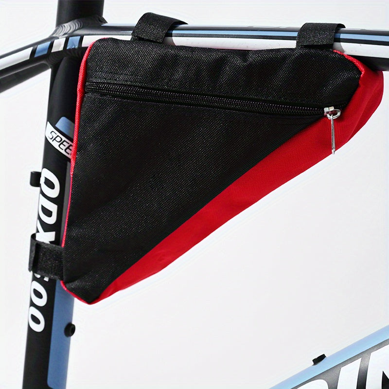 Waterproof Bicycle Bag: Keep Your Essentials Secure With A Front Tube Frame Handlebar Pouch!