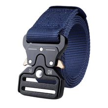 Durable Tactical Belt for Men - Multi-Functional Buckle, Perfect for Outdoor Hunting and Marine Corps Activities