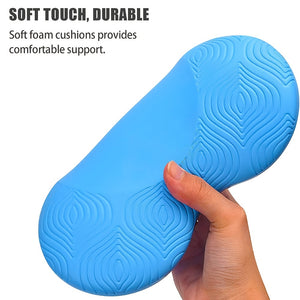 1pc Pilates Knee Wrist Hand Non-slip Solid Color Protective Pad, Yoga Mat Non-slip Knee Pad Elbow Pad Soft TPE Foam Pad Support