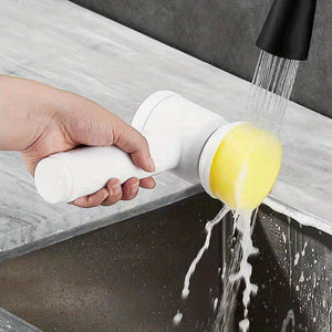 Electric Cleaning Brush For Kitchen And Bathroom - Wireless, Powerful, And Efficient