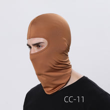 Breathable Lycra Full Face Mask for Outdoor Sports with UV Protection