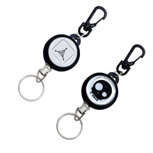 1pc Heavy Duty Retractable Keychain, Key Chain Ring