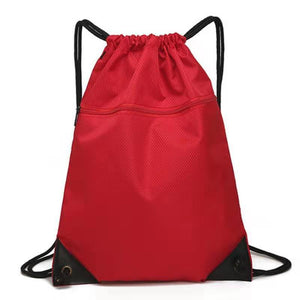 Waterproof Drawstring Gym Bag for Cycling and Fitness - Durable and Spacious Sports Backpack