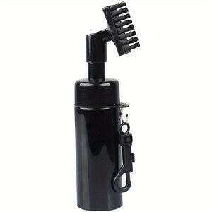 Multi-Functional Golf Club Cleaning Brush with Press-Type Spray Bottle and Groove Cleaner