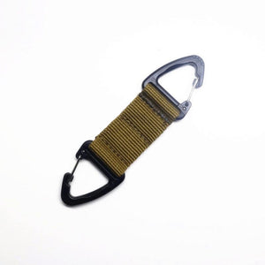 Tactical Nylon Webbing Backpack Carabiner - Perfect for Outdoor Adventures!