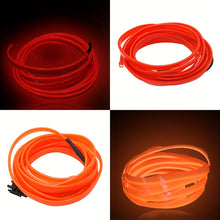 3m Interior Lighting LED Strip Decoration,  Wire Rope Tube, FLexible Neon Light With USB Driv