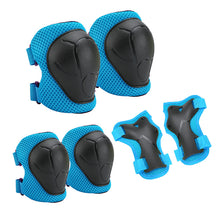 6pcs Protective Gear Set for Kids Aged 3-7 - Knee Pads, Elbow Pads, and Wrist Guards for Cycling, Skateboarding, and Roller Skating - Comfortable and Durable with Adjustable Straps