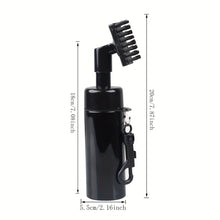 Multi-Functional Golf Club Cleaning Brush with Press-Type Spray Bottle and Groove Cleaner