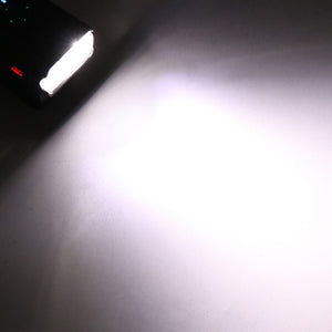 USB Rechargeable T6 LED Bike Light - 800LM Brightness With Power Display For Mountain And Road Bikes