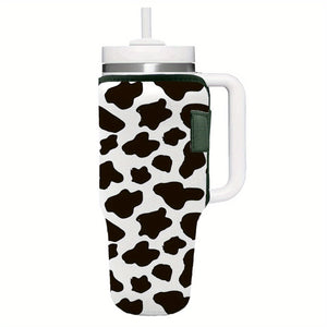 1pack Neoprene Insulated Reusable Coffee Cup Sleeve - Keeps Your Drink Cold for Hours - Fits 40oz Tumbler Cup Perfectly