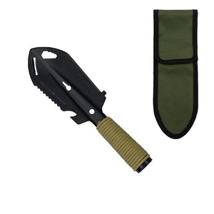 Lightweight Weeding Shovel: Selfdefense Emergency Tool, Camping Hand Trowel, Multitool For Digging, Metal Detecting, Gardening & Survival - Comes With Carrying Pouch!