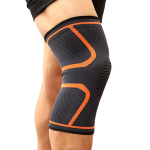 1pc Elastic Knee Pad - Nylon Sports Fitness Knee Sleeves - Perfect for Running, Basketball, Volleyball & More!