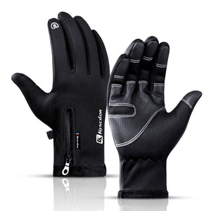 Warm and Cozy Thermal Touch Gloves with Anti-Slip Grip for Winter Sports