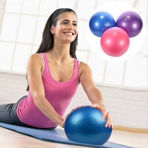 25cm/9.8in Pilates & Yoga Gym Ball - Balance Exercise For Indoor Use