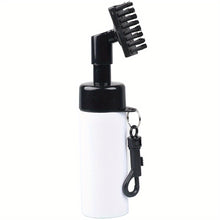 Multi-Functional Golf Club Cleaning Brush with Press-Type Spray Bottle and Groove Cleaner