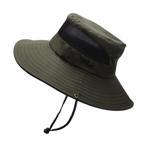 UV Protection Bucket Hat for Men and Women - Wide Brim Boonie Hat for Fishing, Hiking, and Outdoor Activities