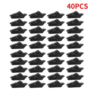 10/20/30/40/50pcs Durable Outdoor Tent Snaps - Secure Your Tent with Heavy Duty Clamps - Essential Camping Accessories