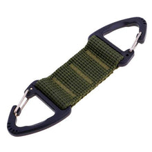 Tactical Nylon Webbing Backpack Carabiner - Perfect for Outdoor Adventures!