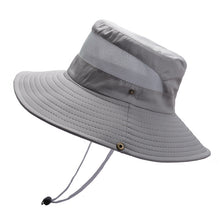 Stay Cool & Protected: Unisex Fisherman Hat - Wide Brim, Mesh Breathable, Perfect for Hiking, Camping & Outdoor Activities!