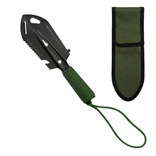 Lightweight Weeding Shovel: Selfdefense Emergency Tool, Camping Hand Trowel, Multitool For Digging, Metal Detecting, Gardening & Survival - Comes With Carrying Pouch!