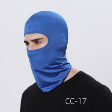 Breathable Lycra Full Face Mask for Outdoor Sports with UV Protection