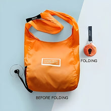 Reusable Shopping Bag with Compact Flying Saucer StoraCase - Eco-Friendly and Convenient