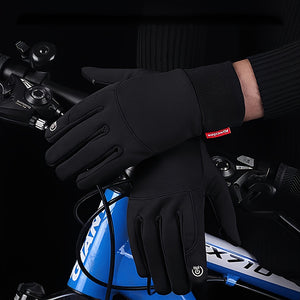 Outdoor Sports Gloves, Winter Gloves Fleece Warm, Running And Cycling Non-slip Gloves