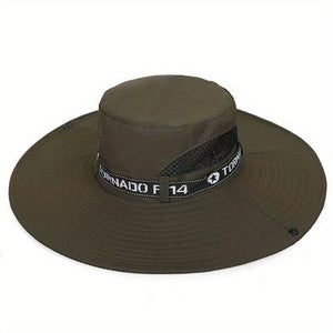 Breathable Waterproof Sunshade Hat for Casual Wear, Mountaineering, and Fishing