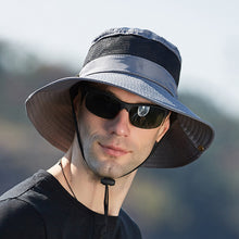 Stay Cool & Protected: Unisex Fisherman Hat - Wide Brim, Mesh Breathable, Perfect for Hiking, Camping & Outdoor Activities!