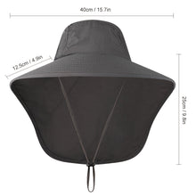 Stay Protected in the Sun with this Fishing Sun Hat - UV Protection, Neck Cover, Wide Brim, and More!