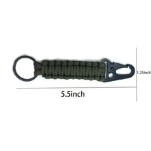 1pc Durable Outdoor Carabiner Hook Keychain for Fishing, Camping, and Umbrella Rope