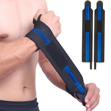 1 pair Premium Wrist Support for Crossfit, Strength Training, and American Football - Reduce Pain and Improve Performance with Professional Grade Band Wrap