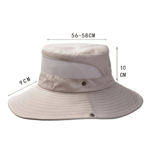 UV Protection Bucket Hat for Men and Women - Wide Brim Boonie Hat for Fishing, Hiking, and Outdoor Activities