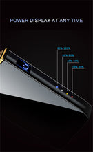 Dual Arc Plasma USB Lighter with Windproof Technology and LED Power Display