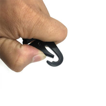 1pc Durable Outdoor Carabiner Hook Keychain for Fishing, Camping, and Umbrella Rope