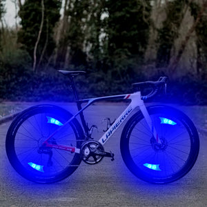 3-Mode LED Neon Bicycle Wheel Spoke Light - Waterproof, Easy To Install, Battery-Powered Bike Safety Warning Light!