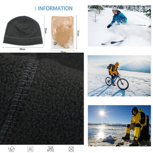 Unisex Warm Fleece Fabric Hats Outdoor HiCycling Caps 07 08 09