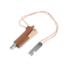 Waterproof Magnesium Fire Starter for Outdoor Survival - Perfect for Camping, Hiking, Hunting, and Backpacking