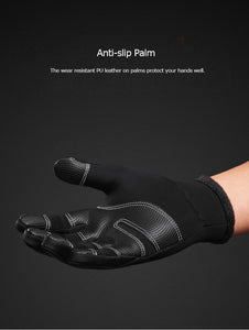 Warm and Cozy Thermal Touch Gloves with Anti-Slip Grip for Winter Sports