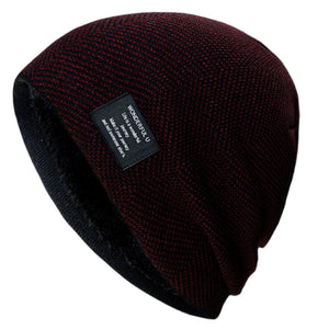 Stay Warm This Winter: Knit Hats with Plus Velvet for Outdoor Protection!