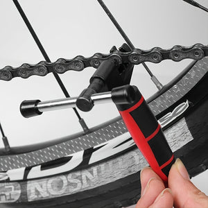 Durable Black Bicycle Chain Breaker Tool for Easy Bike Repairs During Outdoor Sports