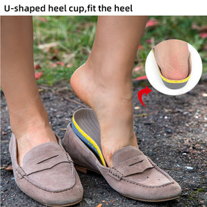 Orthopedic Insoles With Arch Support And Shock-Absorbing Heel For Flat Feet, Pronation, And Plantar Fasciitis Relief